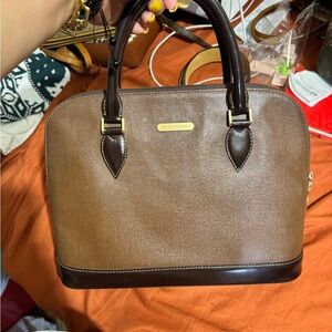 Burberry Brown Leather Women's Bag